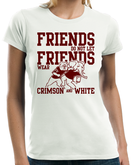 Ladies White Football Fan from Mississippi T-shirt