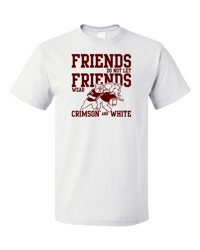 Standard White Football Fan from Mississippi T-shirt