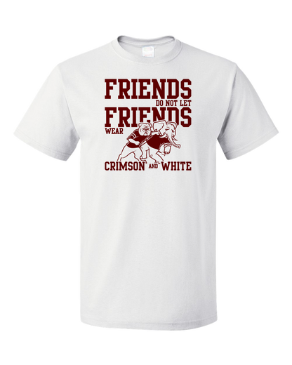Standard White Football Fan from Mississippi T-shirt