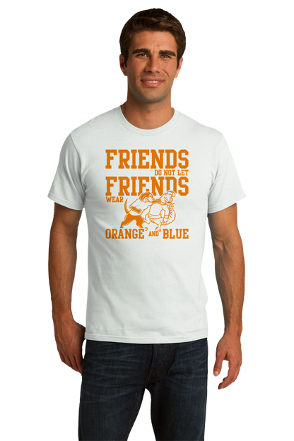 Standard White Football Fan from Tennessee T-shirt