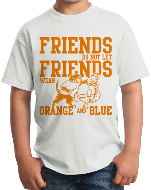 Youth White Football Fan from Tennessee T-shirt