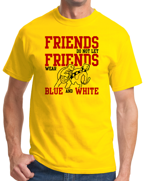 Standard Yellow MARYLAND FOOTBALL FAN TEE T-shirt