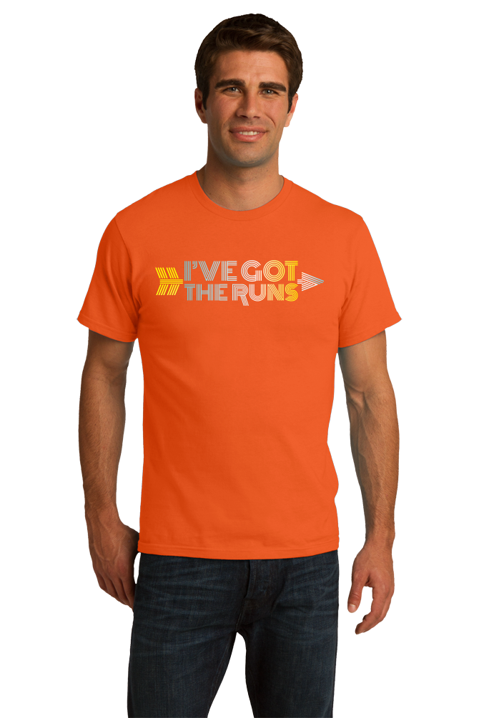 Standard Orange Cross Country: I've Got The Runs - Distance Runner Cross Country T-shirt