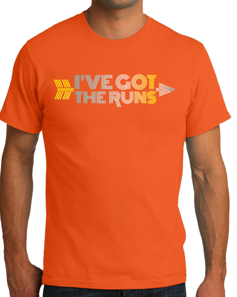 Standard Orange Cross Country: I've Got The Runs - Distance Runner Cross Country T-shirt