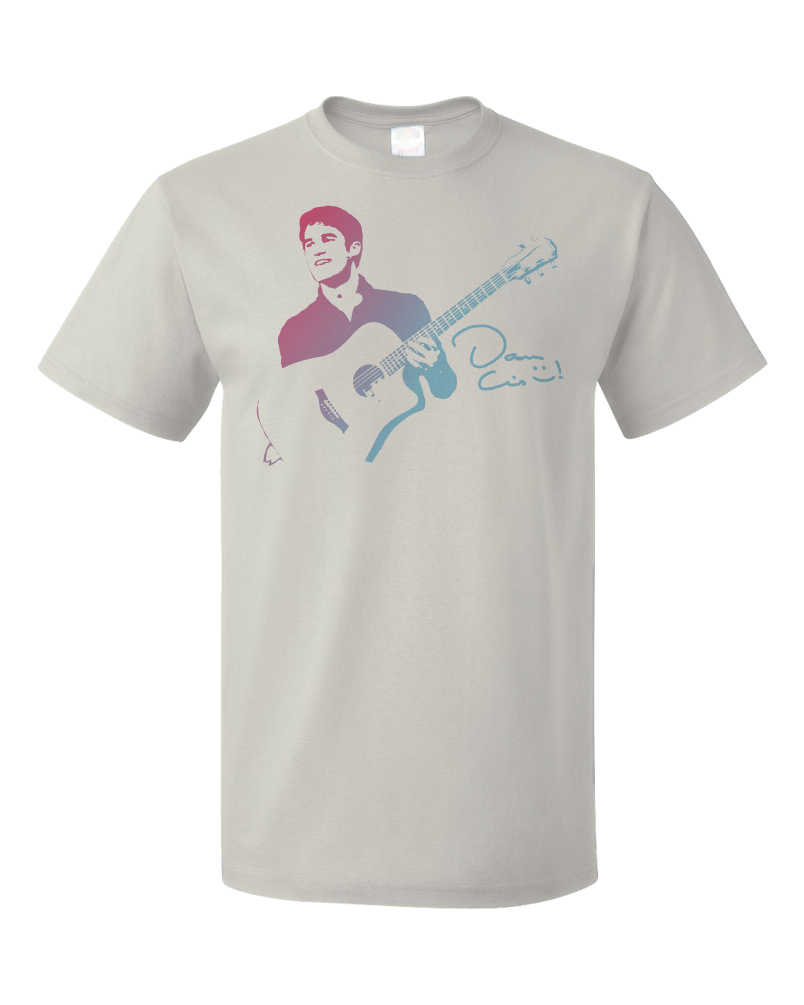 Standard Light Grey Darren Criss Guitar T-shirt