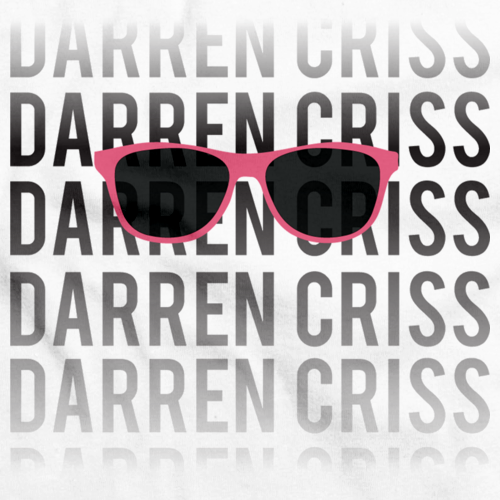 Darren Criss Fading Name White art preview