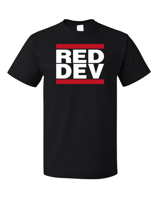 Standard Black DJRedDev Run T-shirt