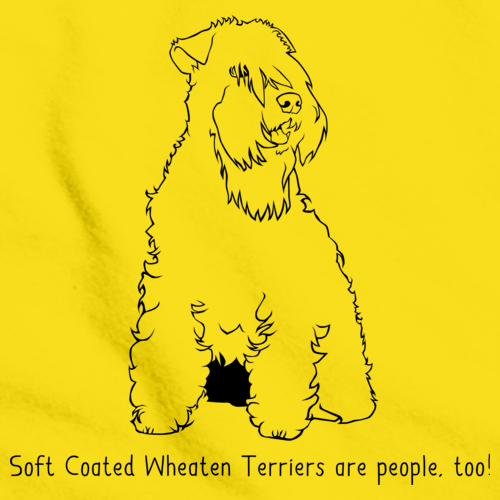 Soft Coated Wheaten Terriers Are People Too! Yellow Art Preview