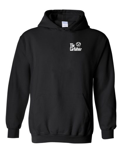 Pullover Hoodie Black The Carfather Black pullover-hoodie