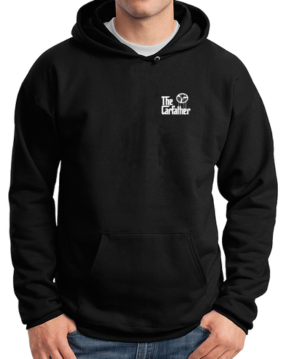 Pullover Hoodie Black The Carfather Black pullover-hoodie