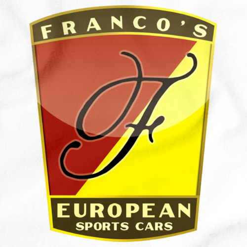 Franco's European Left Chest Logo White White Art Preview