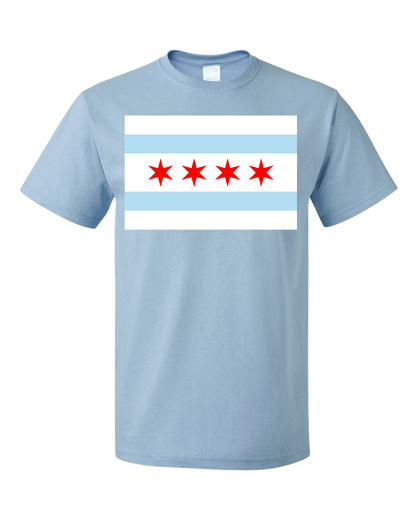 Standard Light Blue Chicago City Flag - Chicago Pride Second City Love Native T-shirt