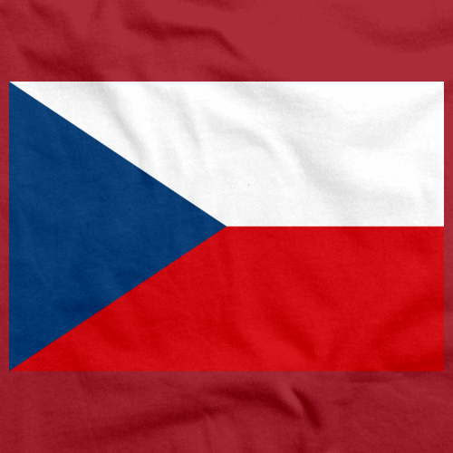 Czech Republic Flag Red Art Preview