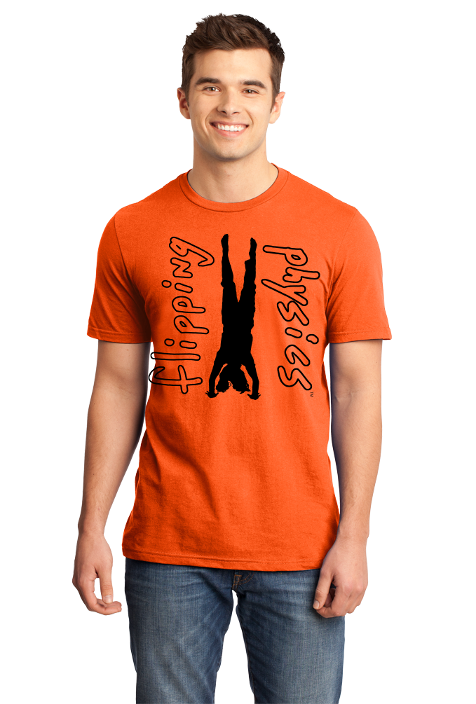 Standard Orange Light Handstand Tees T-shirt