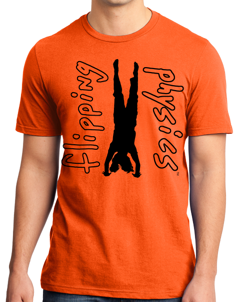 Standard Orange Light Handstand Tees T-shirt