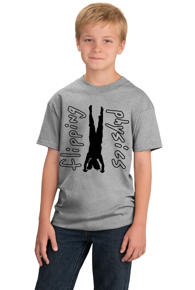 Youth Grey Light Handstand Tees T-shirt