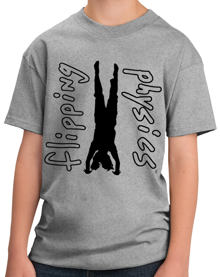 Youth Grey Light Handstand Tees T-shirt