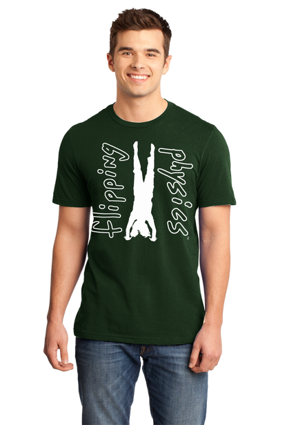 Unisex Forest Green Dark Handstand Tees T-shirt