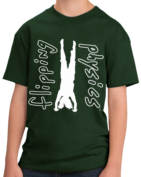 Youth Forest Green Dark Handstand Tees T-shirt