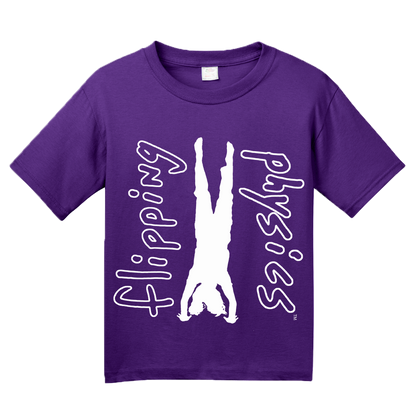 Youth Purple Dark Handstand Tees T-shirt