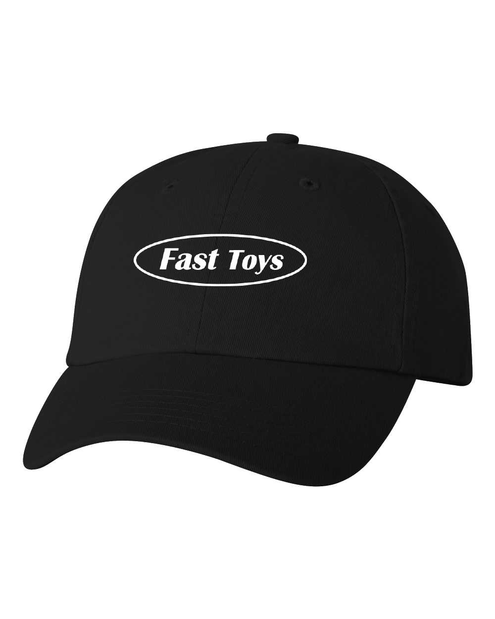 Low Profile Hat Black Fast Toys Club Logo Hat