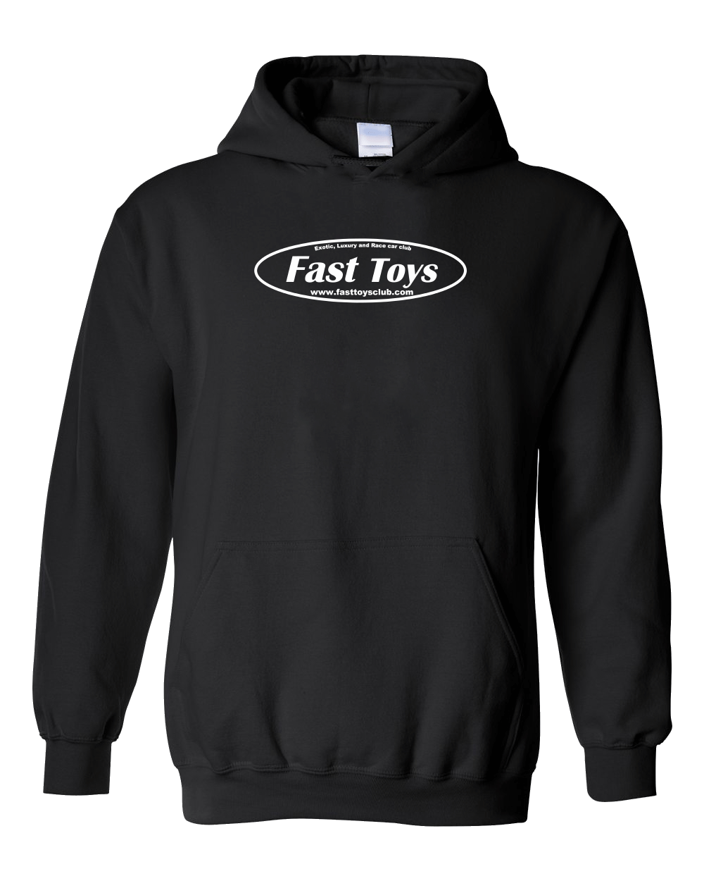 Pullover Hoodie Black Fast Toys Club Logo pullover-hoodie