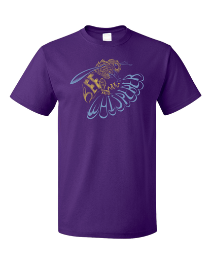 Standard Purple Bee Whisperer - Beekeeper Bees Honey Cute Garden Bumblebee Gift T-shirt