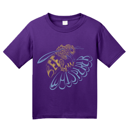 Youth Purple Bee Whisperer - Beekeeper Bees Honey Cute Garden Bumblebee Gift T-shirt