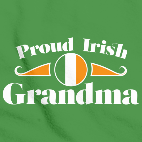 Proud Irish Grandma | Ireland Pride Green Art Preview