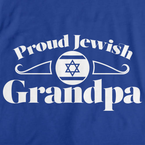 Proud Jewish Grandpa | Israel Pride Royal Art Preview