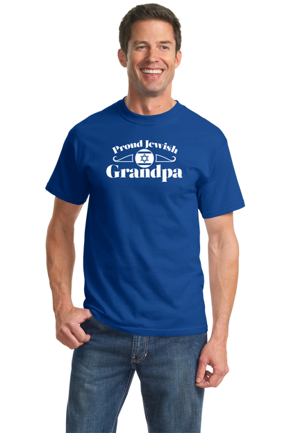 Standard Royal Proud Jewish Grandpa - Israel Pride Jewish Zayda Grandpa Gift T-shirt