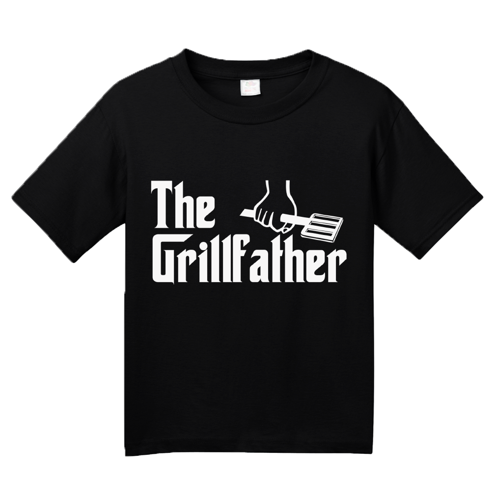 Youth Black THE GRILLFATHER T-shirt
