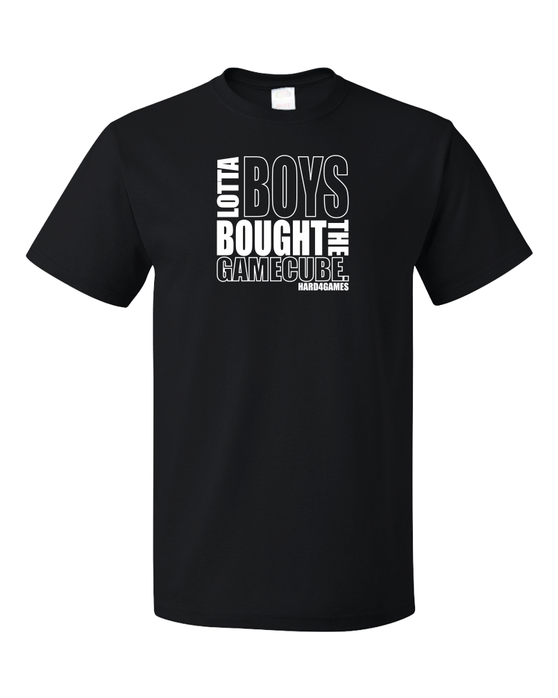 Unisex Black Lotta Boys Bought the Gamecube T-shirt