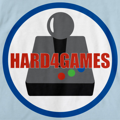Hard 4 Games Logo Light blue Art Preview