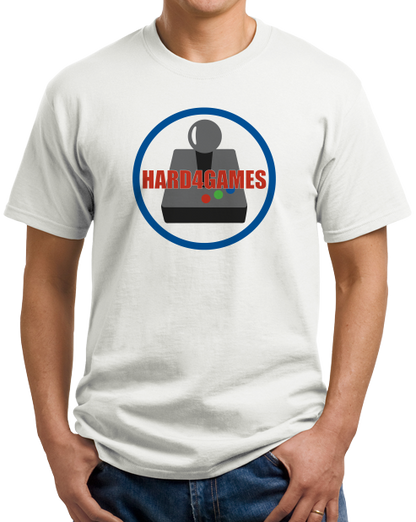 Unisex White Hard 4 Games Logo T-shirt