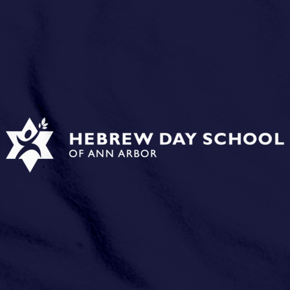 Hebrew Day School White Logo Navy Art Preview
