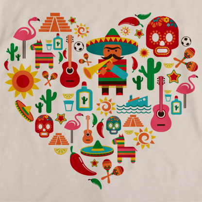 I LOVE MEXICO Natural art preview