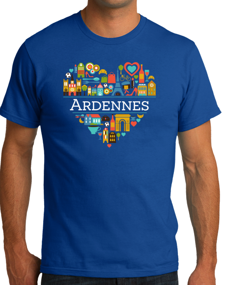 Standard Royal France Love: Ardennes - French Pride Culture Heritage Cute T-shirt