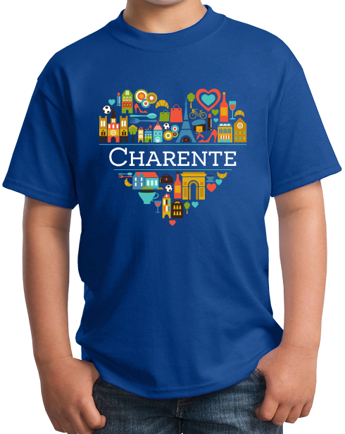 Youth Royal France Love: Charente - French Pride Culture Charentais Cute T-shirt
