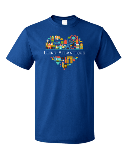 Standard Royal France Love: Loire Atlantique - Cute French Culture Symbol T-shirt