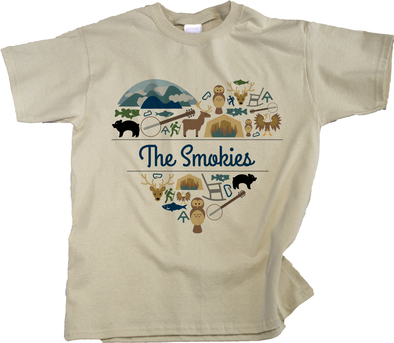 Youth Natural Smoky Mountains Love - Smokies Tennessee Davy Crockett Culture 