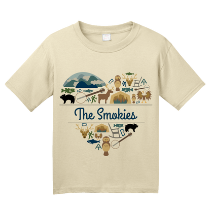 Youth Natural Smoky Mountains Love - Smokies Tennessee Davy Crockett Culture 