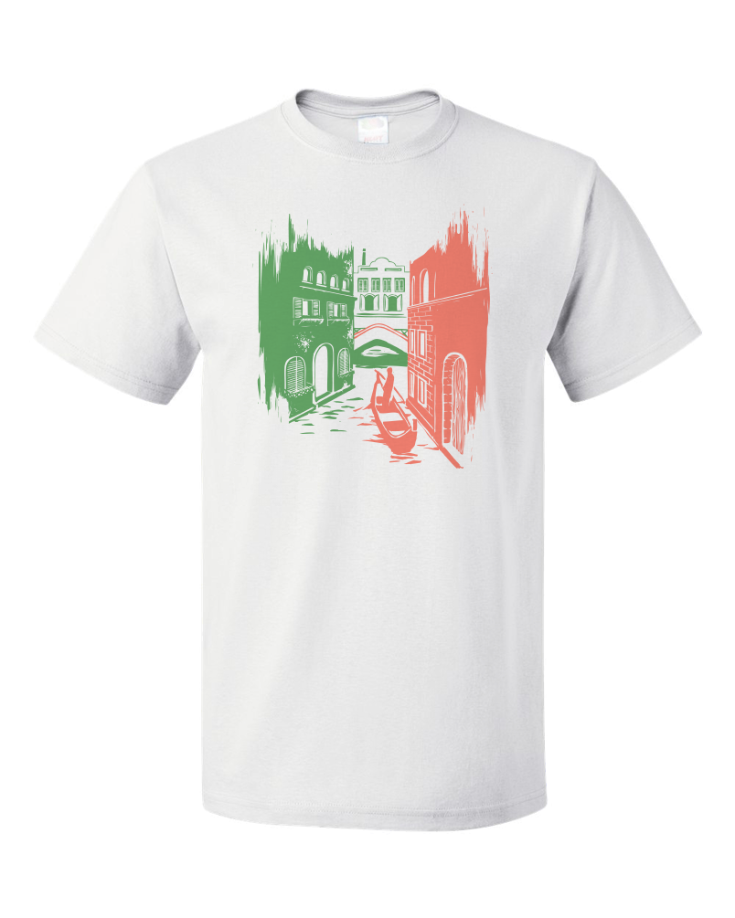 Standard White Italia Love - Italian Heritage Pride Culture Cute Icons Gift T-shirt