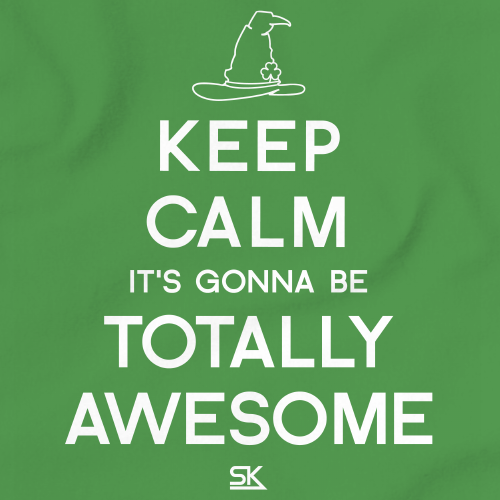StarKid Keep Calm It's Awesome - Dublin Edition Green Art Preview