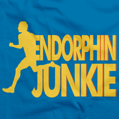 Endorphin Junky | Extreme Sports Workout, Crossfit Aqua Blue art preview