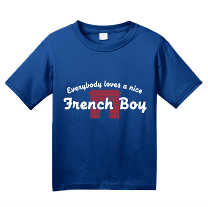 Youth Royal Everybody Loves A Nice French Boy - France Heritage Love Pride T-shirt