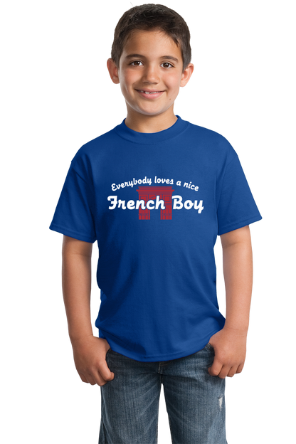 Youth Royal Everybody Loves A Nice French Boy - France Heritage Love Pride T-shirt