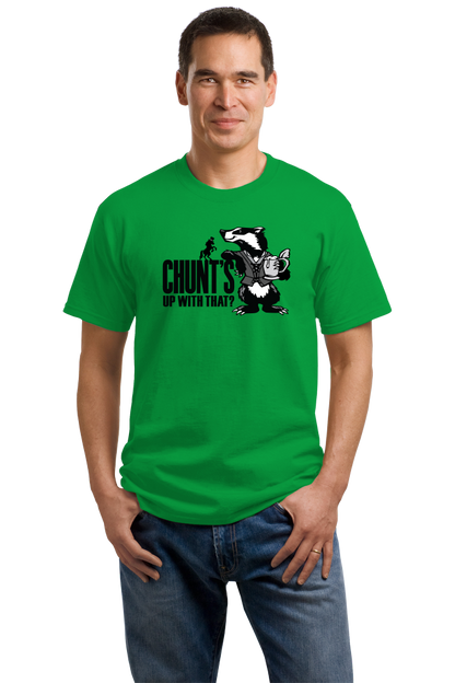 Unisex Green Magic Tavern Chunt's Up With That T-shirt