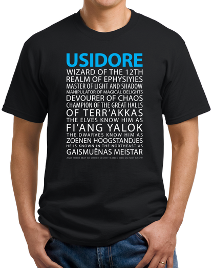 Unisex Black Magic Tavern Usidore T-shirt