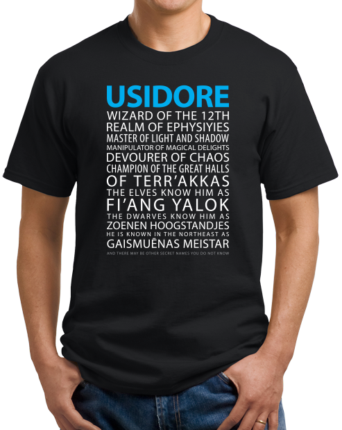 Unisex Black Magic Tavern Usidore T-shirt